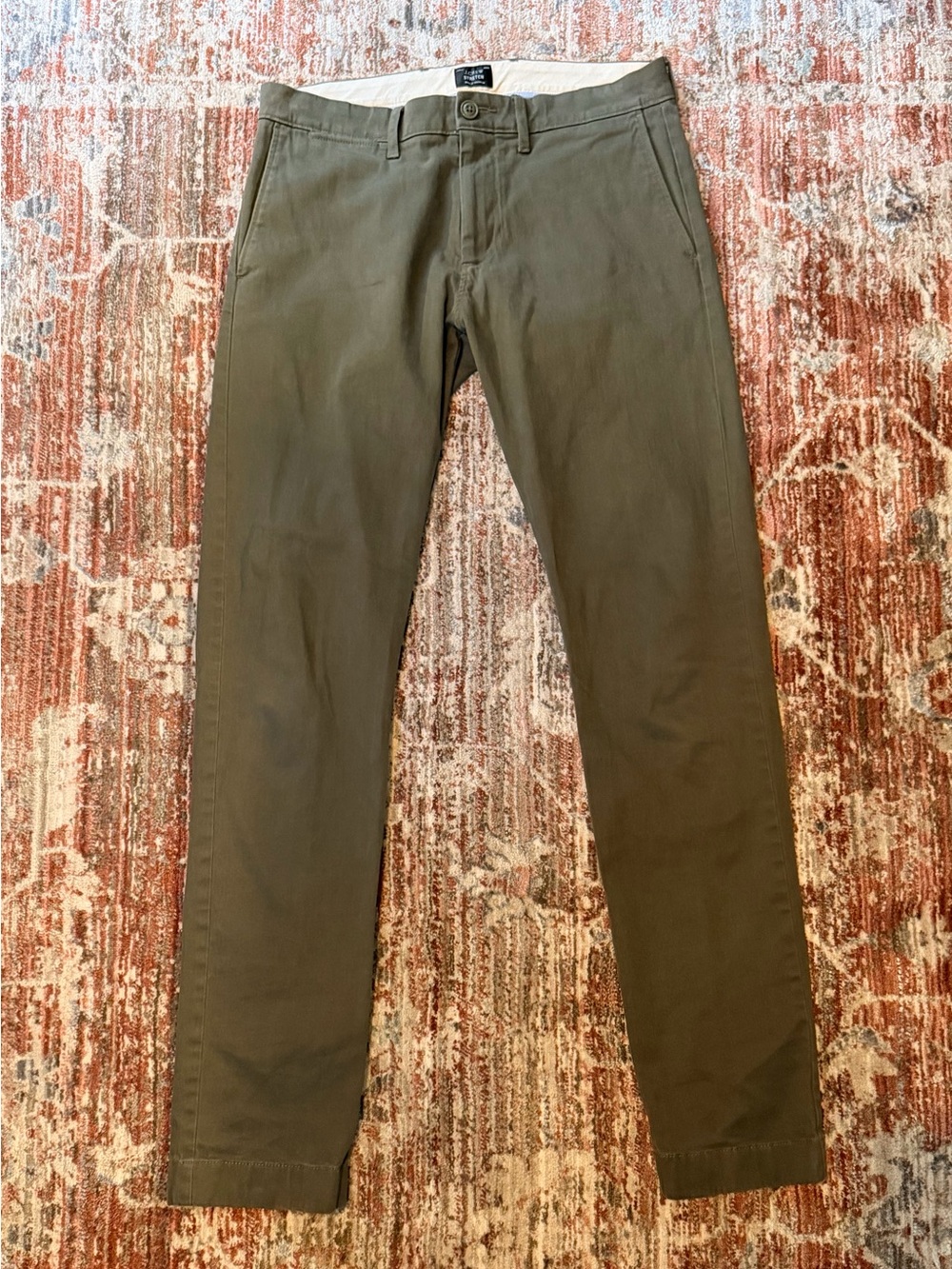 J. Crew Olive Cotton Chino 29 X 32